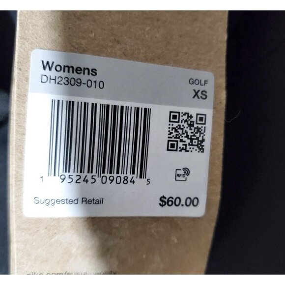 Nike Women's Golf Dri-Fit Victory Short Sleeve Polo, Black, XS - Picture 5 of 16